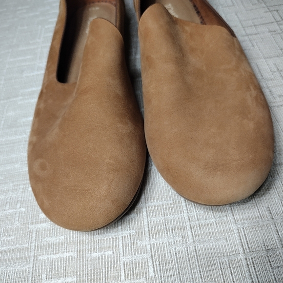 Toms Darcy Women's Tan Brown Suede Slip On Flats Size 6.5 - Picture 4 of 9